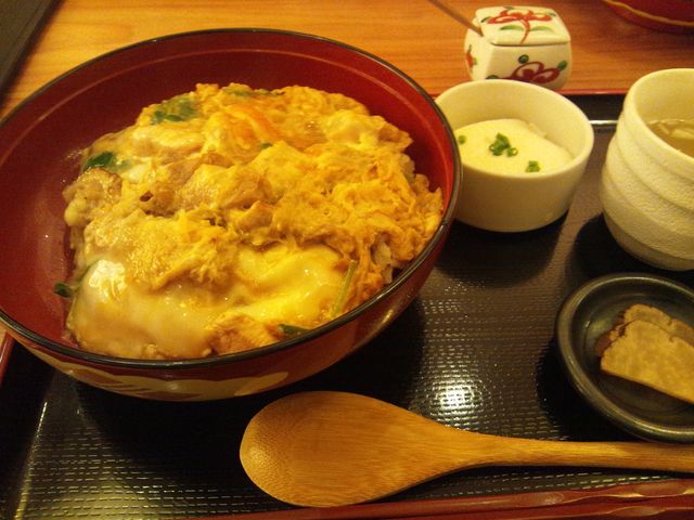 比内地鶏の親子丼