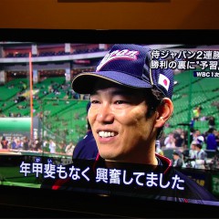 WBC井端選手