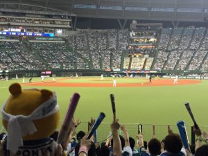 ライトビジターから応援！ポンタファイターズも(^^)