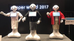 pepper2017：お出迎え