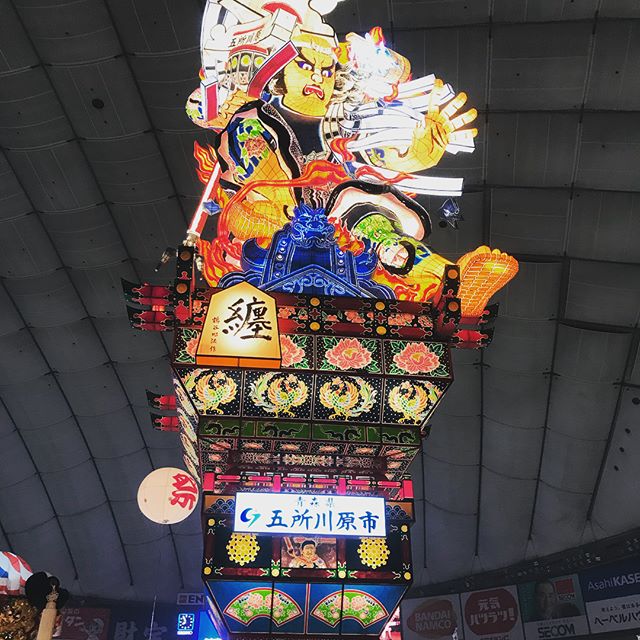 【Instagram】友達に誘われて、東京ドームで開催中のふるさと祭りに来てます。ゆるキャラで賑わってます(^o^) つづく#ゆるキャラ #ふるさと祭り東京
