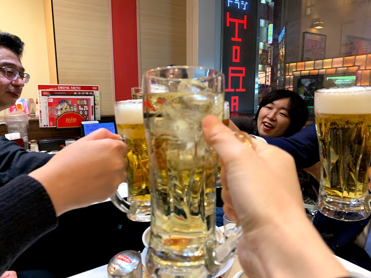 乾杯！