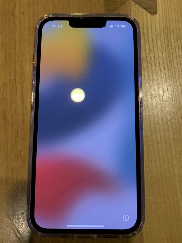 iPhone13初期画面