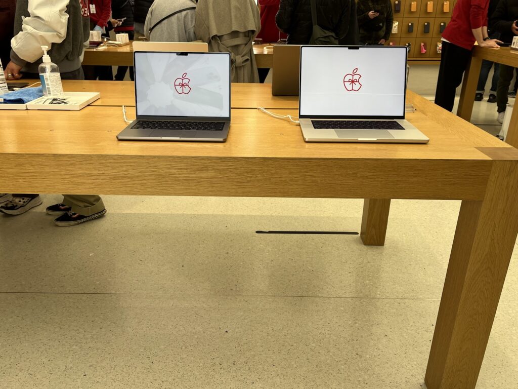 MacBookのスクリーンセーバー